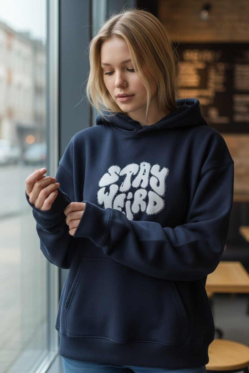 Stay Weird | Premium Unisex Oversized Hoodie – Kairo
