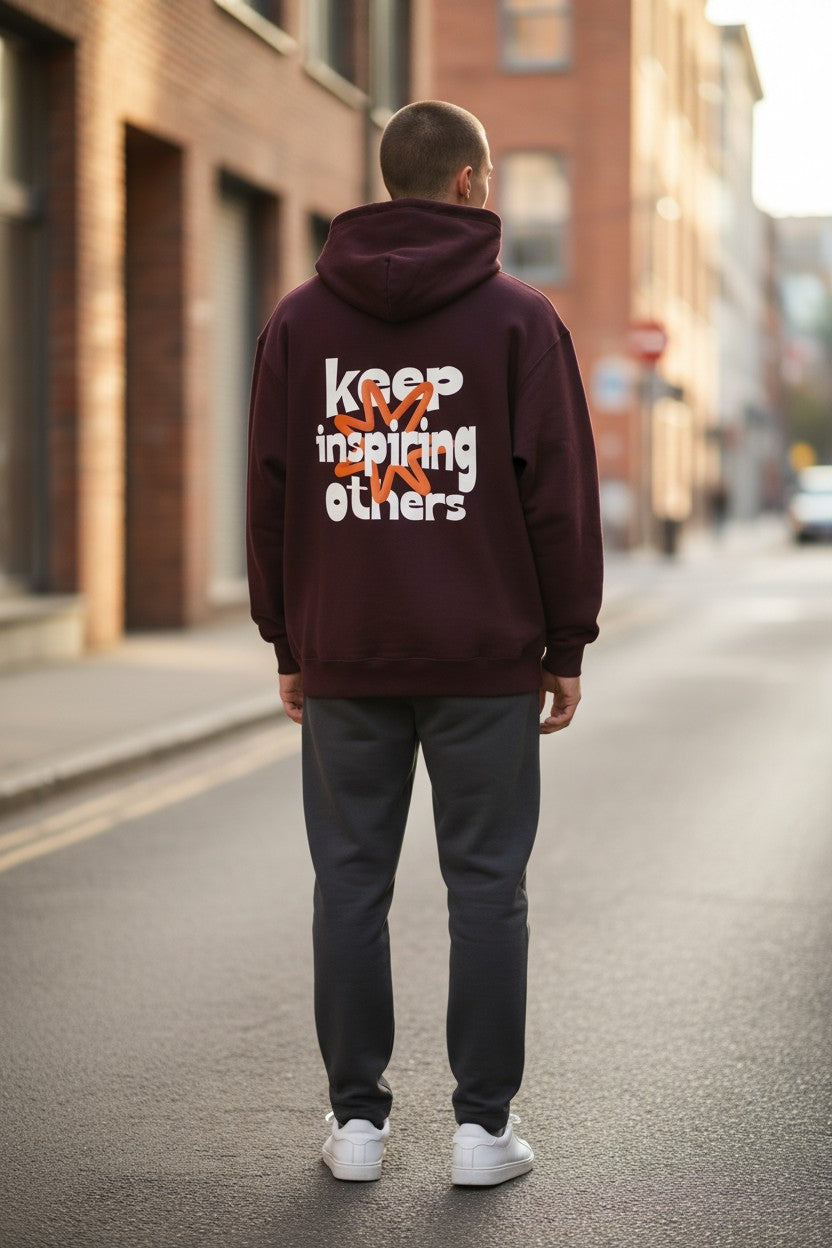 Keep Inspiring Others Heavyweight Hoodie – Premium Streetwear | Kairo