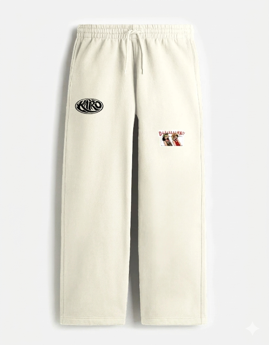 One Piece DTF Print Sweatpants