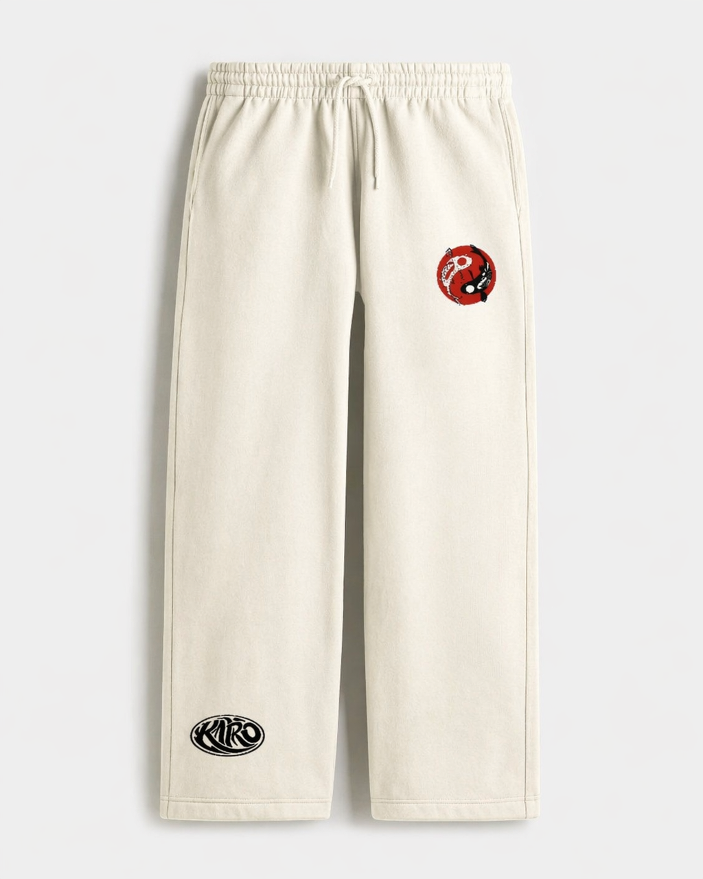 Nishikigoi Print Unisex Sweatpants –Terry Cotton